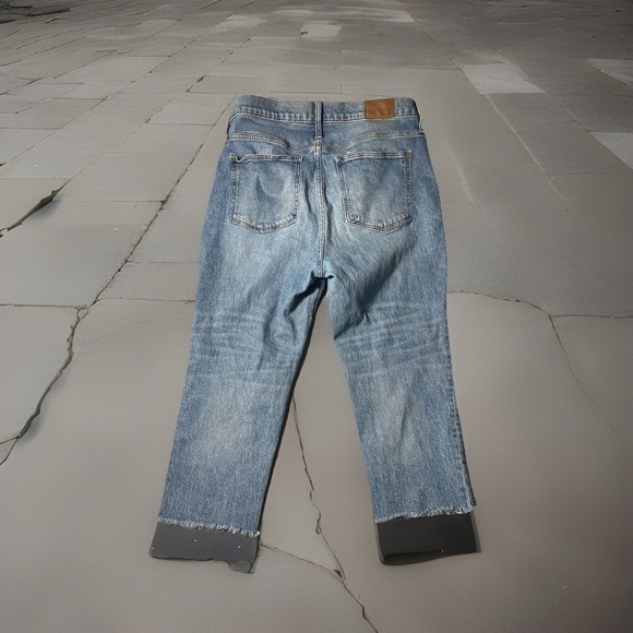 Madewell Jeans The Perfect Vintage Crop Jean Raw‎ Hem 34P - Picture 2 of 7